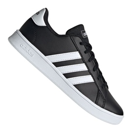 Schuhe adidas Grand Court Jr EF0102 schwarz