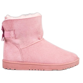Haver Komfortables Mukluki rosa