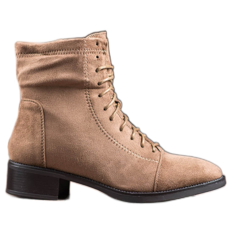 Super Mode Gebundene Stiefeletten braun