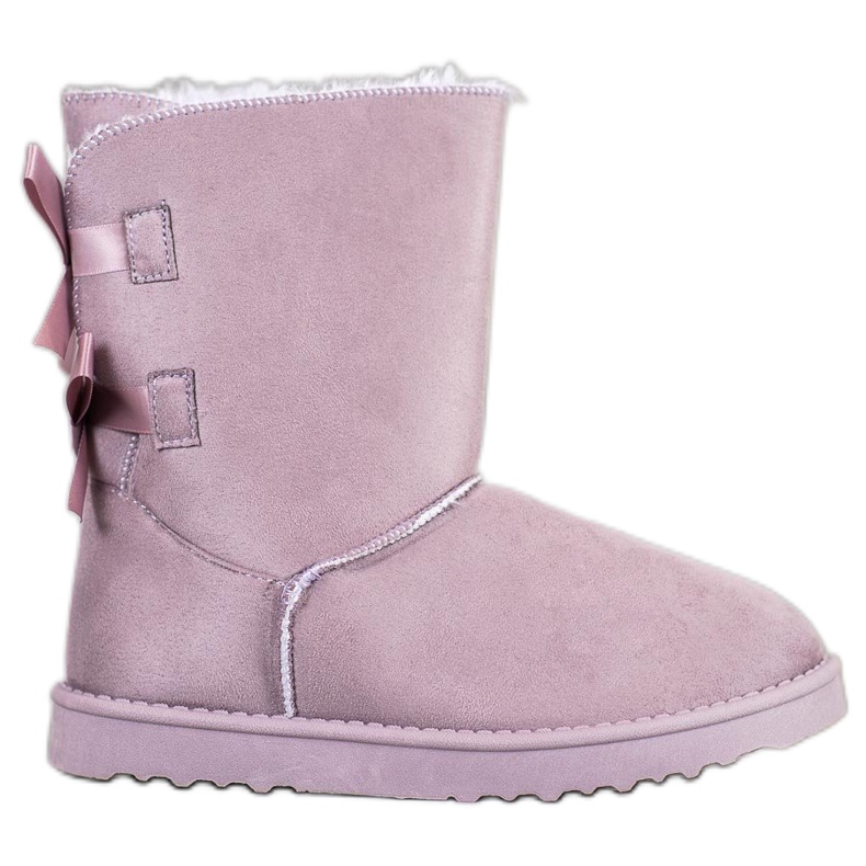 Kayla Komfortables Mukluki violett