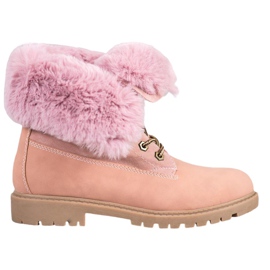 Vices Rosa Trapper mit aufgerolltem Schaft