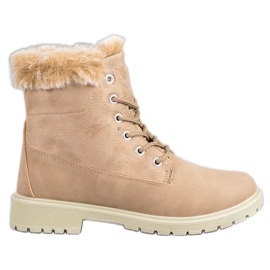 SHELOVET Komfortable Trapper braun