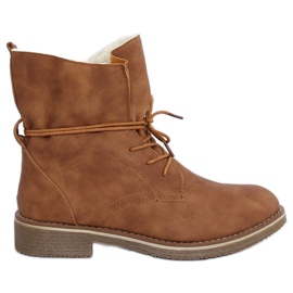 Camel 758-PA Camel Stiefel auf Schaffell braun