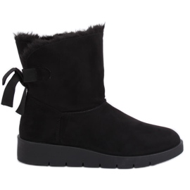 Schwarze Damen-Schneestiefel A-3 Black