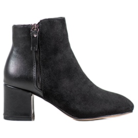 SHELOVET Elegante Stiefel schwarz