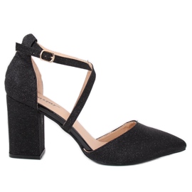 Pumps am schwarzen Pfosten NC951 Black