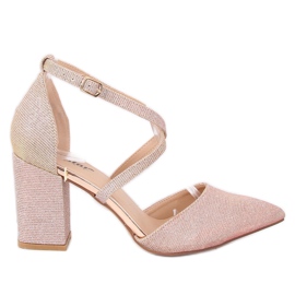 Pumpen am Pfosten NC951 Champagner rosa