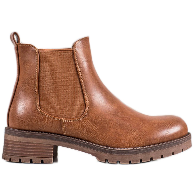 SDS Braune Chelsea-Stiefel