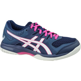 Asics Gel-Rocket 9 W 1072A034-401 Volleyballschuhe marineblau blau