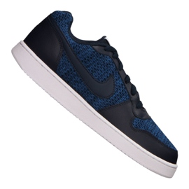 Nike Ebernon Low Prem M AQ1774-440 Schuhe marineblau blau