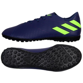 Adidas Nemeziz Messi 19.4 Tf M EF1805 Schuhe marineblau marineblau