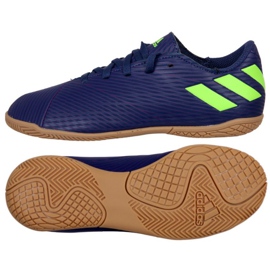 Adidas Nemeziz Messi 19.4 In Jr EF1817 Fußballschuhe mehrfarbig marineblau