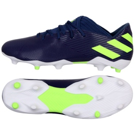 Adidas Nemeziz Messi 19.3 Fg M EF1806 Schuhe lila marineblau