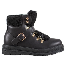 Stylische VICES Stiefel schwarz