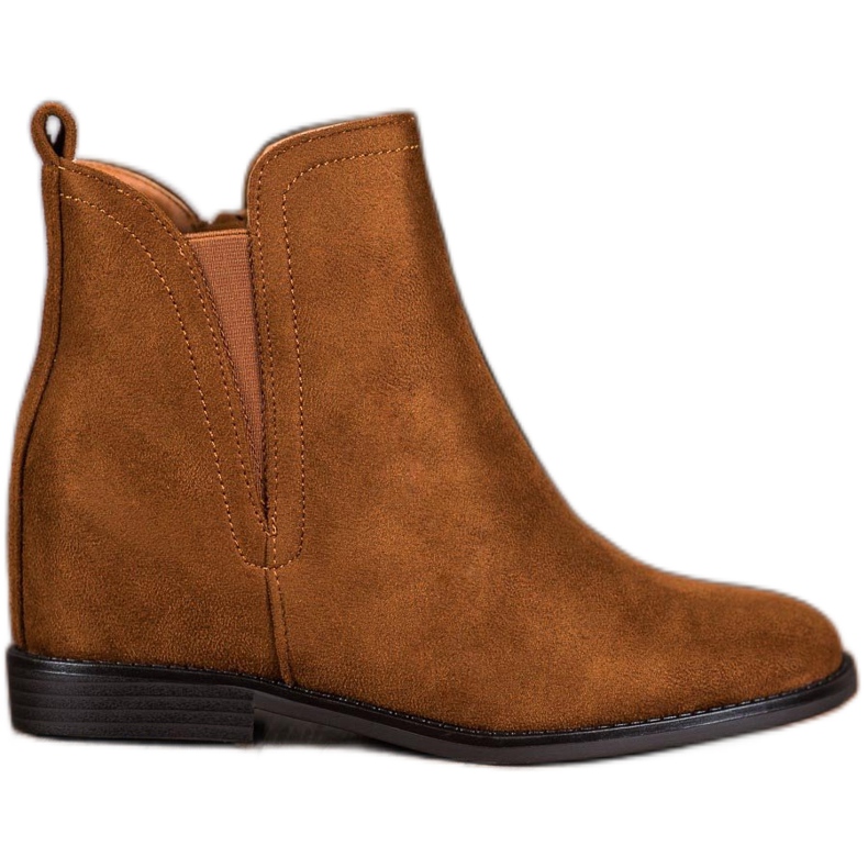 SHELOVET Bequeme Cowboystiefel braun