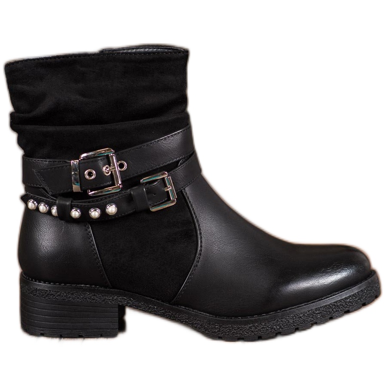 Super Mode Arbeiter mit Perlen schwarz