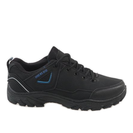 Schwarze Trekkingschuhe 128
