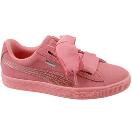 Puma Suede Heart Snk Jr 364918-05 rosa