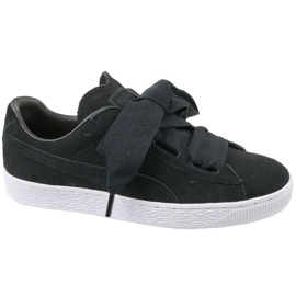 Puma Suede Heart Jr 365135-02 schwarz