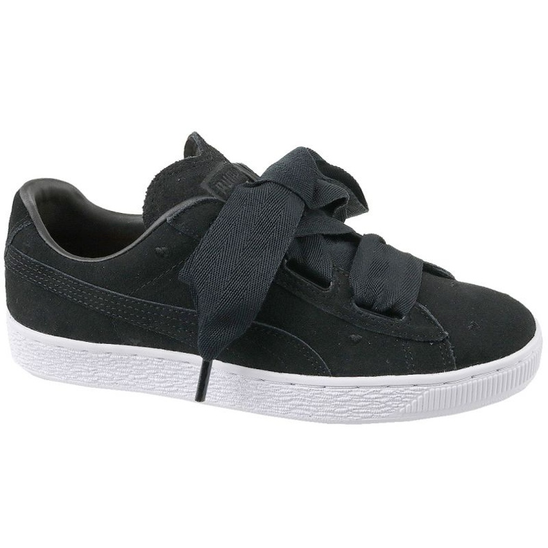 Puma Suede Heart Jr 365135-02 schwarz