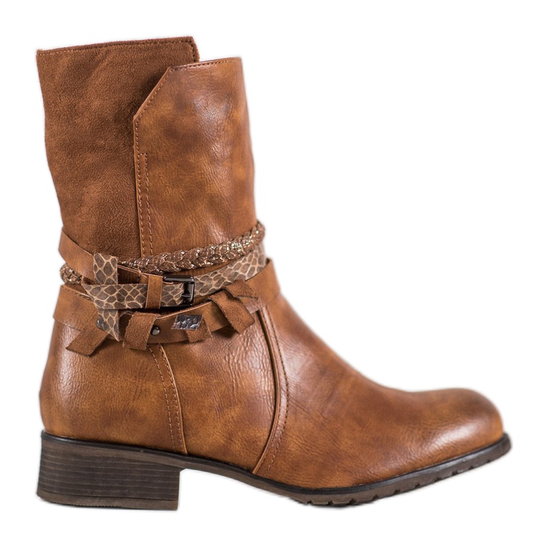 Super Mode Hohe Arbeiter braun