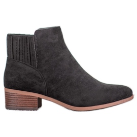 SDS Slip-on-Stiefel schwarz