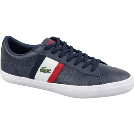 Lacoste Lerond 119 M 737CMA00457A2 weiß rot marineblau