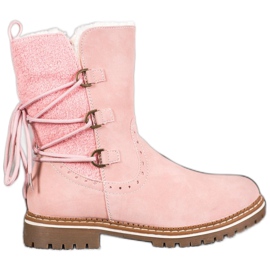 SDS Modische Arbeiter mit Bindung rosa