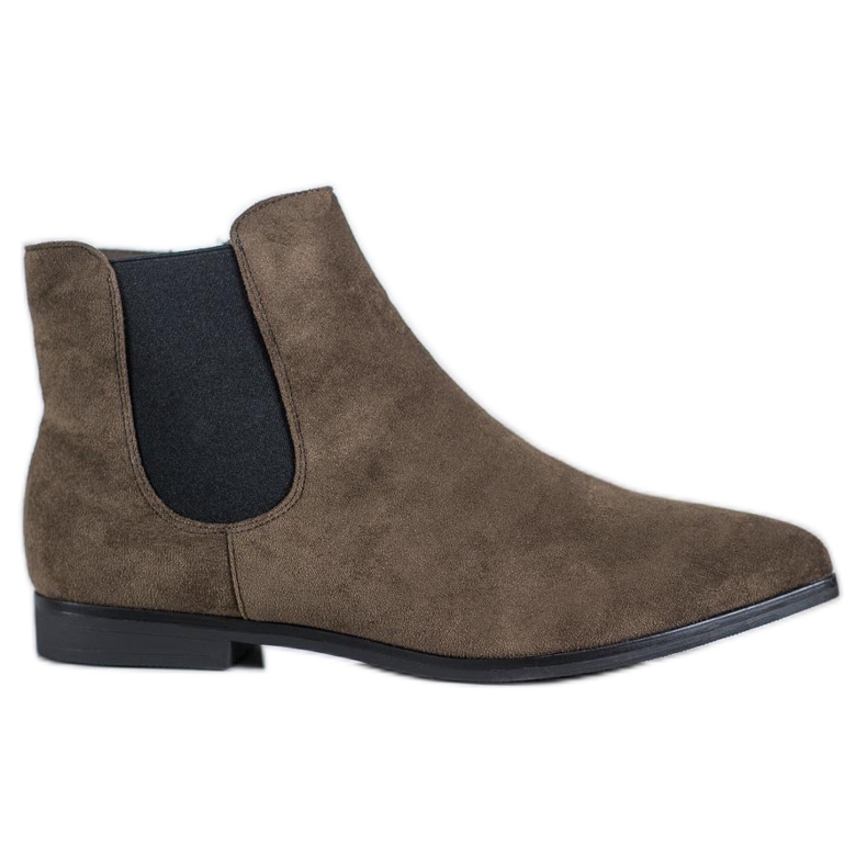 Marquiz Stiefel in Spitz grün