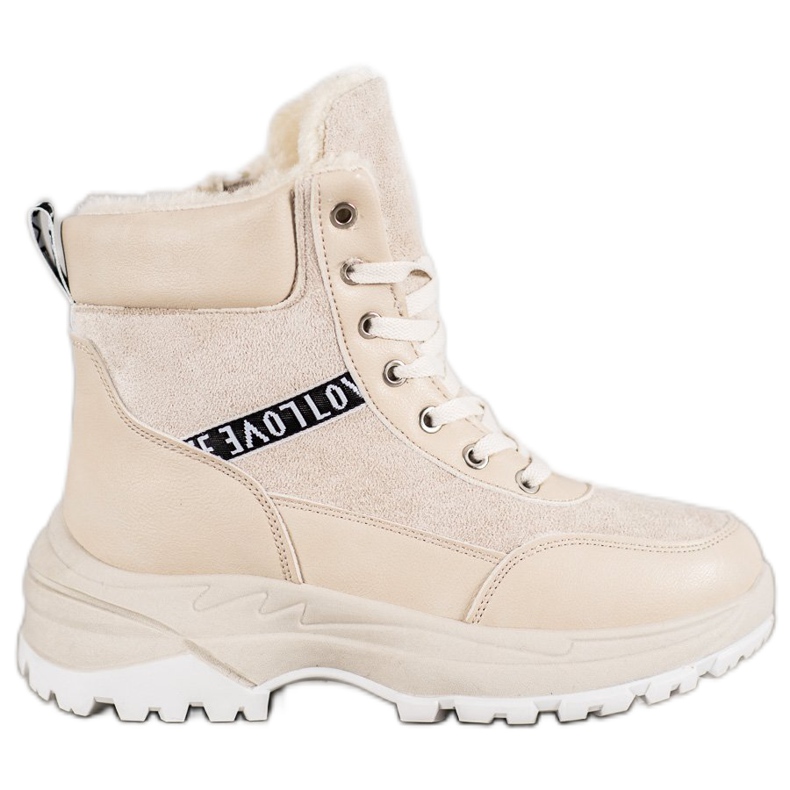 Bella Paris Warme Turnschuhe braun