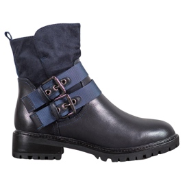 Erynn Arbeiter mit einer Schnalle navy blau blau