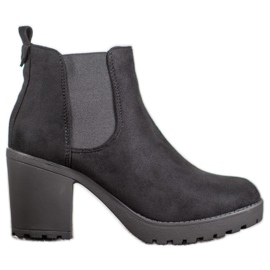 SHELOVET Bequeme Chelsea-Boots schwarz