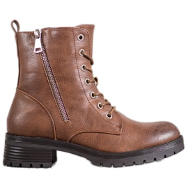 SDS Bequeme braune Stiefel