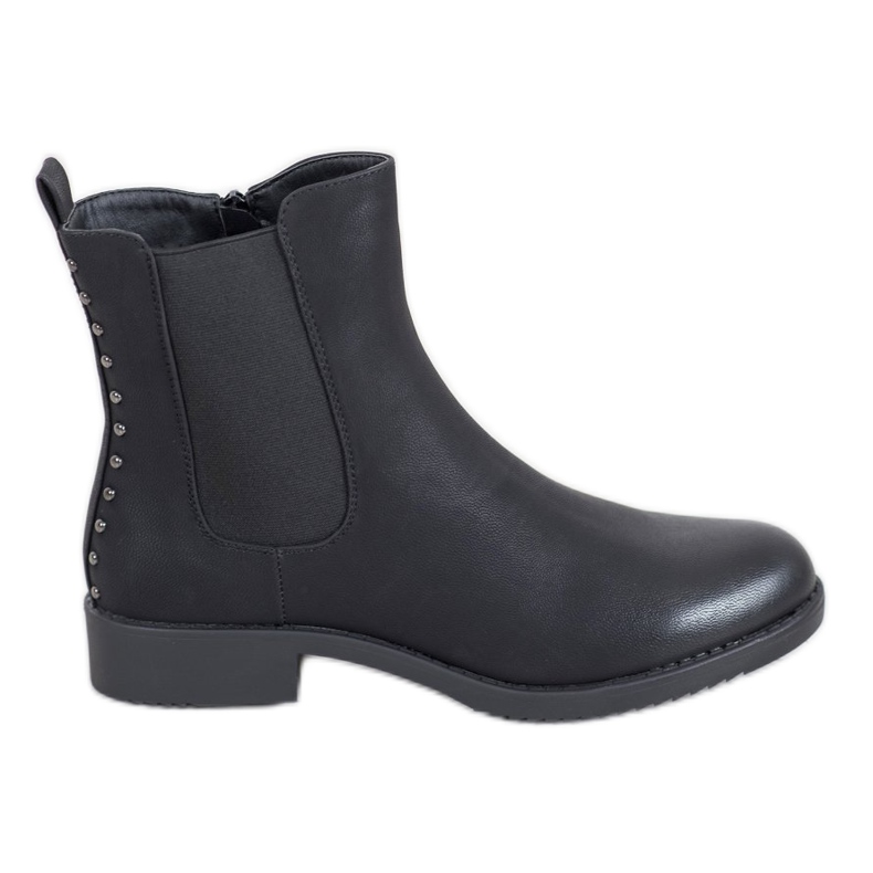 J. Star Bequeme Chelsea-Boots schwarz