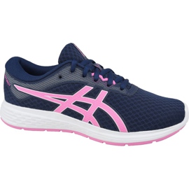 Laufschuhe Asics Patriot 11 Gs Jr 1014A070-402 navy blau