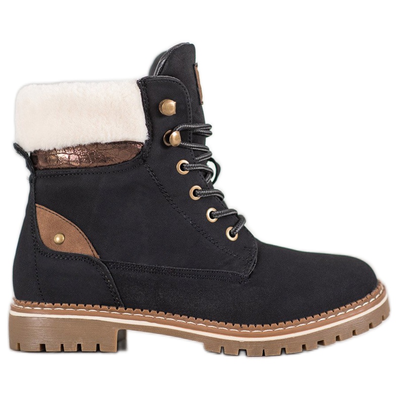 SDS Textil-Trapper braun schwarz grau