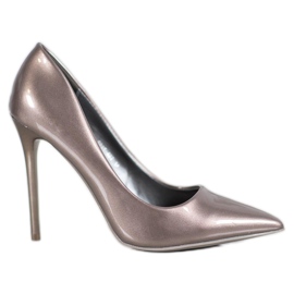 Small Swan Lackierte Stifte grau