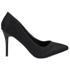 SHELOVET Sexy schwarze High Heels