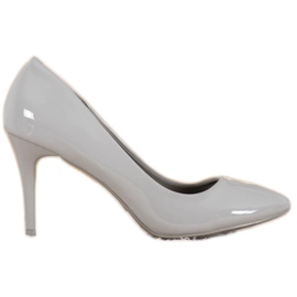 Comer Grau lackierte Pins gelb