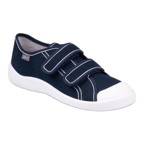Befado Jugend-Sneaker mit Klettverschluss 124Q005 Marineblau