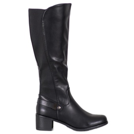 Abloom Elegante Reitstiefel schwarz