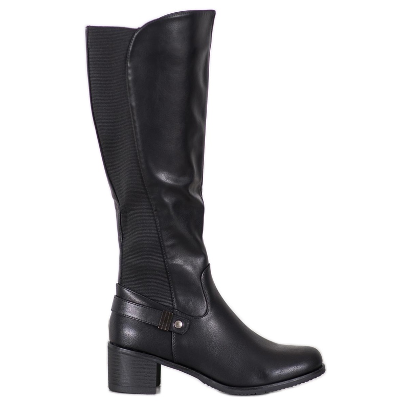 Abloom Elegante Reitstiefel schwarz