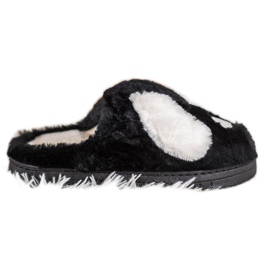 SHELOVET Hausschuhe für Hunde schwarz