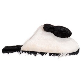 SHELOVET Warme Hausschuhe schwarz