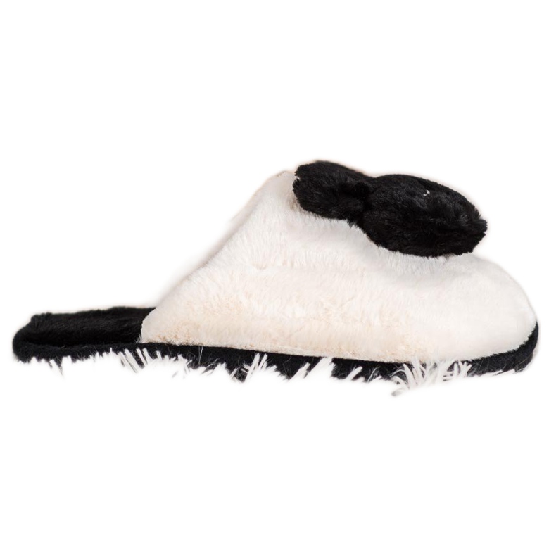 SHELOVET Warme Hausschuhe schwarz