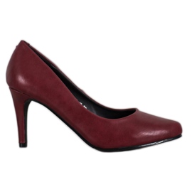 Vices Pumps im klassischen Stil rot