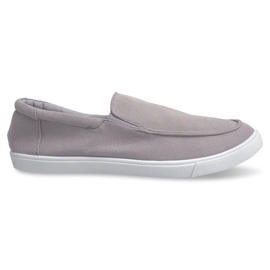 Graue Turnschuhe Slip On MJ02
