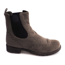 Klassische Chelsea Boots 318 Khaki