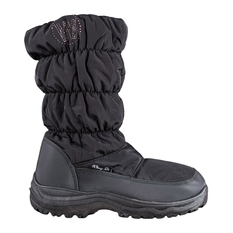SHELOVET Schwarze Schneestiefel