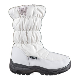 SHELOVET Weiße Schneestiefel
